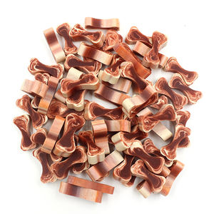 Sığır lezzet bisküvi kemik şekli köpek irkları köpekler için evcil hayvan yemeği fabrika toptan özel etiket oem bisküvi davranır - Product Image 3