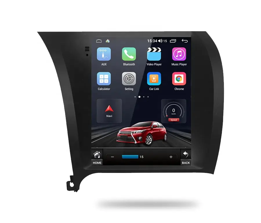 RUISO Car Radio Android Car Player For Kia K3 CERATO FORTE 2013-2017 GPS auto carplay for Tesla Vertical Screen