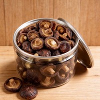 Keripik Jamur Shiitake Halal VF 70g Low Moq Goreng Vakum Renyah Sehat Label Pribadi Kemasan Jar