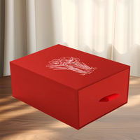 Boîte d'emballage cadeau design vide tiroir coulissant décoratif Spice Safran safran