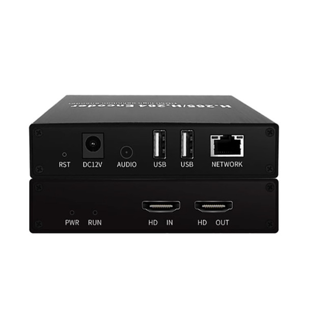 Dibview 1080P H265 H264 HD to IP Video Encoder Streaming Decoder Support USB Camera RTSP RTMP SRT Protocol