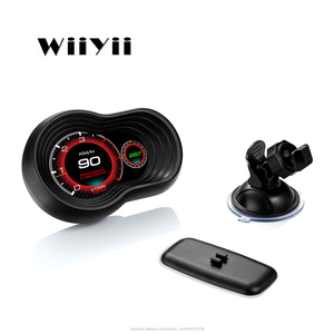 <span class=keywords><strong>Amazon</strong></span> top vendedor escaner automotriz HUD gps obd escáner coche del coche eléctrico velocidad cabeza pantalla F9 - Product Image 4