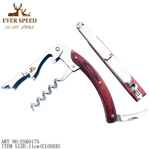 Abrebotellas <span class=keywords><strong>de</strong></span> acero inoxidable <span class=keywords><strong>de</strong></span> alta calidad <span class=keywords><strong>de</strong></span> palisandro, sacacorchos, cuchillos, herramientas - Product Image 1