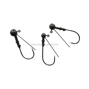 316TRWRJ10 Đầu <span class=keywords><strong>Jig</strong></span> Tròn Không Cỏ Nhựa Vonfram Câu Cá Với 1/0 Móc 3/16 Oz. (5.3G) 3pk Màu Tự Nhiên - Product Image 3