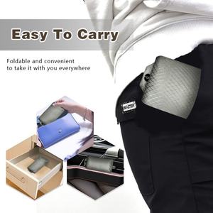 Sacs d'épicerie écologiques en nylon et polyester recyclés, imperméables, réutilisables, pliables, avec poignée en corde - Product Image 6