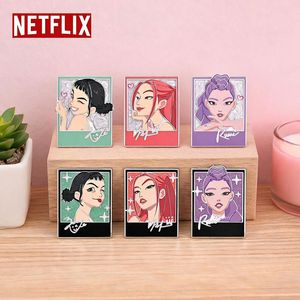     Pin de Solapa de Aleación de Zinc de Netflix con Personajes, Caja Sorpresa Coleccionable, Insignia Misteriosa, Colección para Fans - Product Image 4