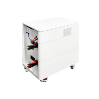Invertisseur hybride de stockage d'énergie domestique empilable pour réseau AC 51,2 V 30-40 kW avec communication CAN et batterie au lithium fer phosphate