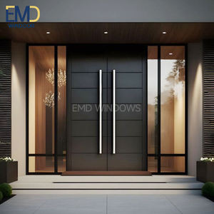Puerta Corredera Exterior de Aluminio con Doble Vidrio Templado para Casa - Product Image 2