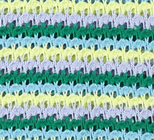 Abito Elegante Primaverile da Donna 2025 Personalizzabile OEM&ODM con Effetto Uncinetto e Cuciture a Righe a Contrasto - Product Image 5