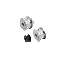 Polea de rueda síncrona 12 16 18 60 dientes GT2 polea de correa de distribución para grabado láser CNC