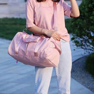 Nuevas Bolsas de Viaje Personalizadas para Gimnasio, Bolsa Impermeable Rosa para Hombre y Mujer, Equipaje de Viaje, Bolsa Deportiva - Product Image 4