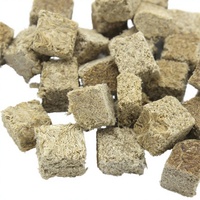 DAJIAWA 100% Vers de Tubifex Lyophilisés Riches en Protéines, Cubes d'Alimentation pour Poissons