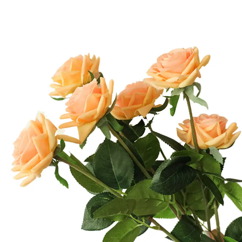 Fabrik Großhandel künstliche Blumen Real Touch Rose Blume künstlich für die Dekoration