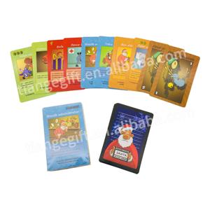 Personalizado Navidad azul núcleo adulto fiesta familia <span class=keywords><strong>beber</strong></span> tarjeta <span class=keywords><strong>juego</strong></span> <span class=keywords><strong>de</strong></span> mesa con 3 cubiertas - Product Image 4