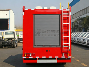 Camion de pompiers diesel manuel 6x4 avec pompe aérienne, camion de pompiers tout-terrain, camion de pompiers 4x4, camion de pompiers à poudre sèche à vendre - Product Image 3