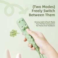 Lampe torche LED rechargeable Teprewes Bunny pour enfants avec variateur d'intensité - Cadeau amusant pour Pâques et anniversaire, idéal pour le camping, l'exploration en plein air et les promenades avec le chien