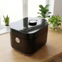 Cuisinière à riz numérique GB-MC180 5L 780W, chauffage électromagnétique IH, contrôle numérique du minuterie, cuve intérieure en plastique et acier inoxydable, cuiseur vapeur