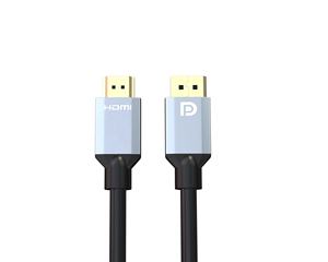 Bon prix Coque métallique grise 1080p 4k 30hz 60hz Câble <span class=keywords><strong>Displayport</strong></span> vers <span class=keywords><strong>HDMI</strong></span> - Product Image 1