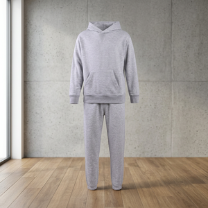 Sweat-shirt de survêtement unisexe à capuche oversize, style coréen, avec logo Silver Head imprimé, poids moyen, respirant, avec cordon de serrage - Product Image 2
