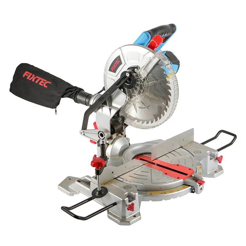 FIXTEC Power Tools Wood Cut Machine Hand Tool 1600W Mitre Saw for Aluminum Used