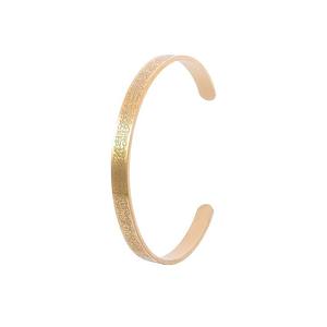 Pulseras de Joyería con Diseño de Corán, Estilo Árabe, Chapadas en Oro de 18K, Grabadas, para Mujer - Product Image 5