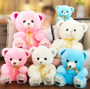 Mignon ours en peluche poupée peluche ours en peluche avec écharpe cadeau d'anniversaire pour enfants cadeau de Saint Valentin - Product Image 3