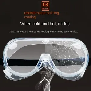 Lunettes de sécurité pour le travail, lunettes de protection imperméables, anti-poussière, anti-buée, protection pour le travail en laboratoire, lunettes pour parc aquatique - Product Image 4