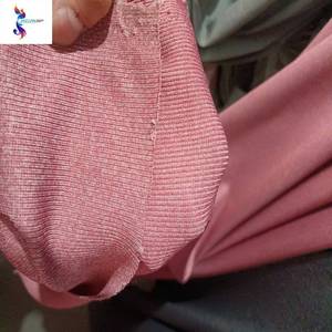 Tissu côtelé en tricot 2*2, <span class=keywords><strong>prix</strong></span> au kg en gros, tissu côtelé en polyester uni teint, stock de marchandises prêtes à l'emploi, tissu tricoté extensible - Product Image 1