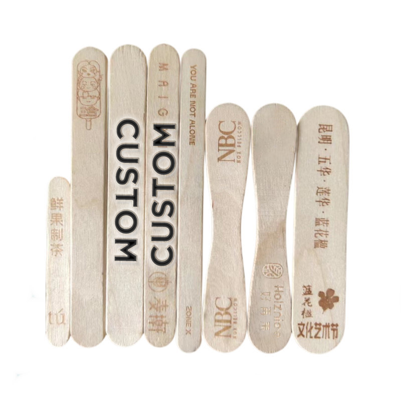 Palitos de helado de madera