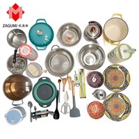 Ensemble de vaisselle en mélamine Zagumi en gros, nouveaux articles de cuisine, vaisselle Haers, export en vrac en provenance d'usine