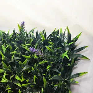 Mur de haie d'herbe artificielle feuilles artificielles toiture bien connue pour sa qualité fine sur le <span class=keywords><strong>potager</strong></span> - Product Image 1