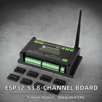 Carte de contrôle de qualité industrielle ESP32-S3, contrôleur d'entrée/sortie numérique à 8 canaux avec ports WiFi/RS485/CAN