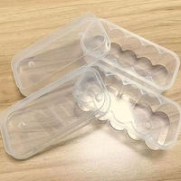 Boîte de rangement réutilisable en plastique PP transparent pour flacons de peptides de 3 ml et 5 ml, capacité de 10 flacons