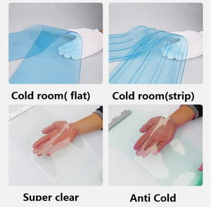 Bande de <span class=keywords><strong>PVC</strong></span> <span class=keywords><strong>souple</strong></span> standard <span class=keywords><strong>en</strong></span> plastique flexible, rideau de porte <span class=keywords><strong>en</strong></span> <span class=keywords><strong>PVC</strong></span> transparent super clair et <span class=keywords><strong>souple</strong></span> - Product Image 2