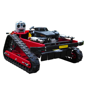 Auf Lager CE-zertifizierter 196ccm Raupen fernbedienung Rasenmäher zum Verkauf - Product Image 1