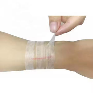 Bandes de fermeture cutanée sans suture Hysent, bande adhésive médicale, emballage stérile manuel, usage post-chirurgical, petite plaie - Product Image 2