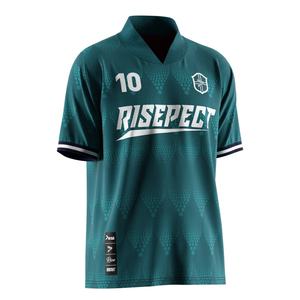 Camiseta de Fútbol de Secado Rápido que Absorbe la Humedad con Paneles Ventilados Ligeros, Corte Ergonómico Ajustado para Partidos - Product Image 5