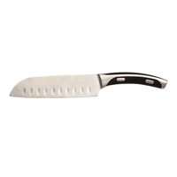 Couteau à sushi lame en acier, ustensile de cuisine japonais à lame de 6.7 pouces manche en acier inoxydable 3Cr13 couteaux de cuisine