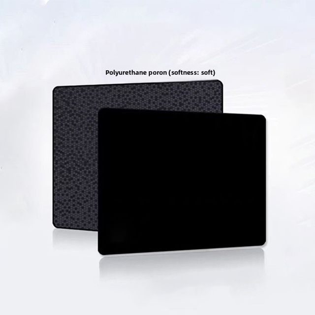 450*400mm Custom New Material Super Non-slip PORON FOAM Gaming Mouse Pad Narrow Stitched Edge Poron Foam Gaming Mouspad Mat