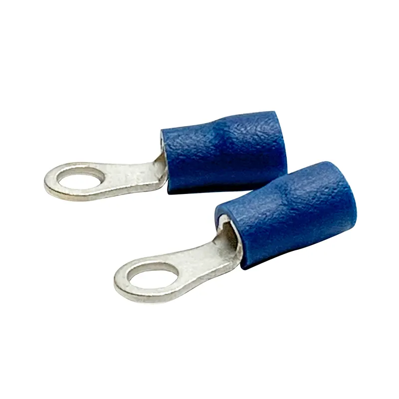 Groothandel Blauw Zwart Geel Waterdicht Nylon Ferrules Koperen Buisaansluitingen Rv Elektrische Bedrading Tellers Terminals Lug