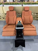Sièges en cuir électriques VIP de luxe améliorés pour Toyota LC300 Lexus LX570/LX600 Patrol 4-Seat Rear Recliner Car Seat Parts 200-Up