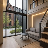 Bâtiment modulaire contemporain en conteneurs pour l'habitation familiale et les vacances