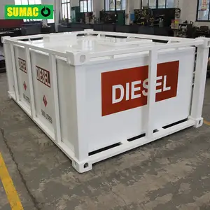 SUMAC yüksek kalite 250 300 2000 galon 5000L gaz gazyağı dizel yağı yakıt depolama tankı