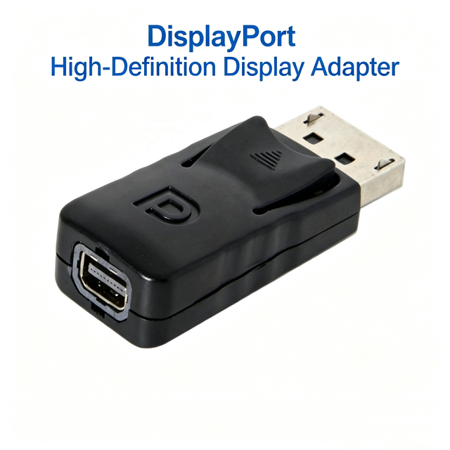 High Quality DisplayPort Male to Mini DP DisplayPort Female Adapter for Displays PC Laptops Monitors