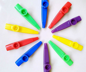 <span class=keywords><strong>Corneta</strong></span> <span class=keywords><strong>de</strong></span> Plástico Orff, Instrumento Musical Educativo para Niños, Ayuda para la Rehabilitación del Lenguaje Infantil, Kazoo - Product Image 6