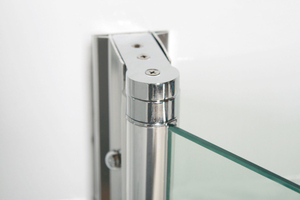 Puerta pivotante de diseño europeo, pantalla de ducha de baño sin marco, <span class=keywords><strong>vidrio</strong></span> <span class=keywords><strong>templado</strong></span>, de fábrica - Product Image 3