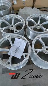 Cerchi Concavi Cromati ZW Forged Nismo V1 Style JDM a 5 Fori da 17, 18, 19, 20 Pollici 5x114.3 per Infiniti Q50 Q60 G37 G35 - Product Image 4