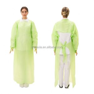 Chine Usine D'approvisionnement Cpe Robe Jetable Anti-Poussière Cpe Isolation Prix Pas Cher Cpe Robe - Product Image 6