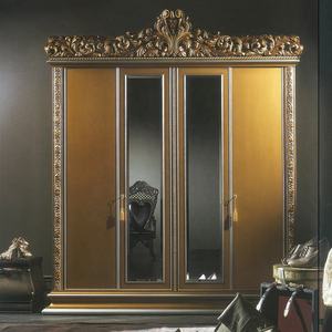 Ultimo stile reale antico <span class=keywords><strong>oro</strong></span> colore lusso legno <span class=keywords><strong>matrimoniale</strong></span> disegni <span class=keywords><strong>letto</strong></span> - Product Image 6