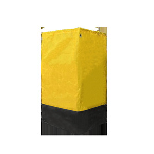 Bolsa de mensajería tejida con base cuadrada, cordón ajustable y ojales, de gran capacidad para entregas exprés y tránsito logístico - Product Image 1